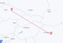 Fly fra Pardubice til Târgu Mureș