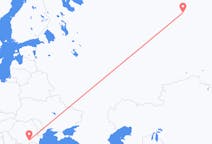 Flights from Bucharest, Romania to Beloyarsky, Russia