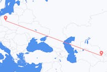 Flyg från Samarkand, Uzbekistan till Poznan, Polen