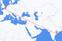 Flights from Visakhapatnam to Paris