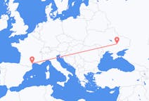 Flights from Dnipro, Ukraine to Béziers, France