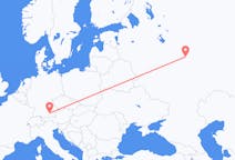Fly fra Nizjnij Novgorod til München