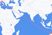 Flyrejser fra Karratha, Australien til Rom, Italien