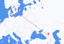 Flights from Nalchik, Russia to Växjö, Sweden