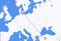 Flights from from Haugesund to Konya