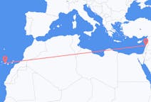 出发地 黎巴嫩出发地 贝鲁特目的地 西班牙特内里费岛的航班