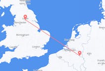 Flüge von Leeds, England nach Maastricht, die Niederlande