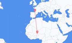 Flights from Niamey to Biarritz