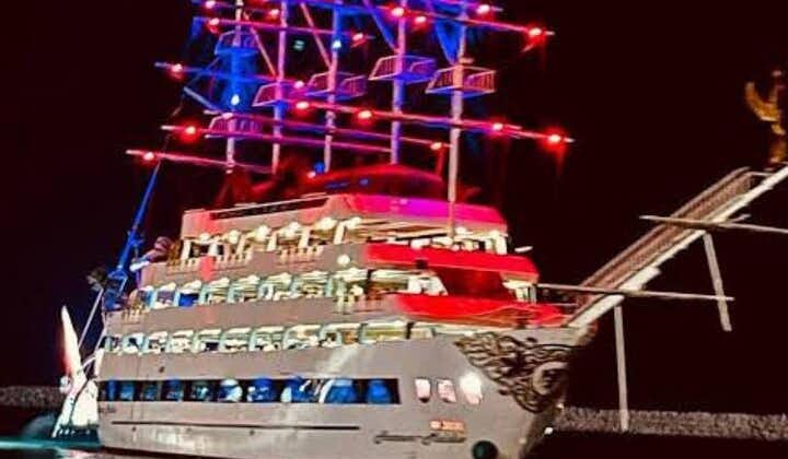 From Alanya & Side: Night Disco Cruise with Foam Party & Music 