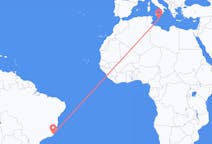 Vluchten van Campos dos Goytacazes, Brazilië naar Malta, Malta