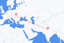 Flights from New Delhi in India to Debrecen in Hungary