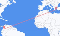 Flyrejser fra Neiva, Huila, Colombia til Paros, Grækenland