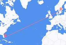 Flüge von Freier Port, die Bahamas nach Linköping, Schweden