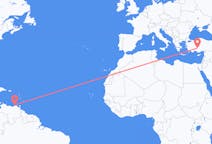 Flights from Porlamar, Venezuela to Konya, Turkey