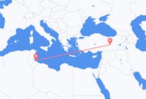 Flyreiser fra Djerba, Tunisia til Elazig, Tyrkia