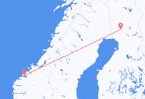 Flights from Molde, Norway to Rovaniemi, Finland