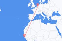 Flyrejser fra Bissau, Guinea-Bissau til Eindhoven, Holland