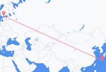 Flights from Tokunoshima, Japan to Helsinki, Finland