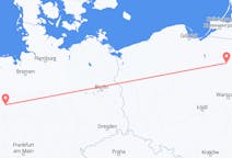 Loty z miasta Münster do miasta Szymany, Szczytno County