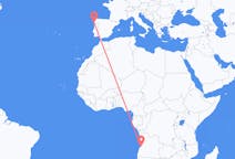 Flyrejser fra Catumbela, Angola til Vigo, Spanien