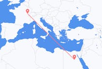 Flights from Asyut, Egypt to Dole, France