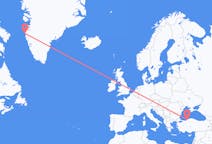 出发地 格陵兰出发地 西西缪特目的地 土耳其宗古尔达克的航班