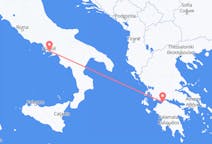 Flyg från Patras till Neapel