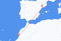 出发地 摩洛哥出发地 阿加迪尔目的地 西班牙雷烏斯的航班