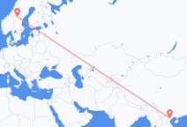 Flyreiser fra Hanoi, til Östersund