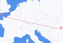 Flyreiser fra Alderney, Guernsey til Sibiu, Romania