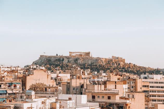 Visite guidée privée exclusive à travers l'architecture d'Athènes avec un local