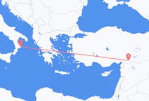 Fly fra Crotone til Gaziantep