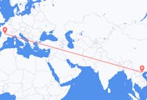 Flyg från Hanoi, Vietnam till Brive-la-gaillarde, Frankrike