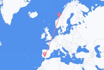 Flights from Seville, Spain to Ørland, Norway
