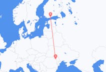 Loty z Jassy, Rumunia do Helsinki, Finlandia