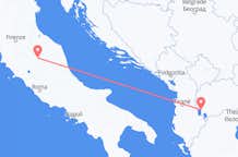 Рейсы из Перуджи в Охрид