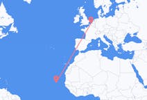 Flights from Praia in Cape Verde to Ostend in Belgium