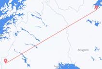 Fly fra Ivalo til Hemavan