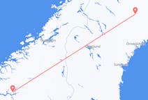 Fly fra Lycksele til Sogndal