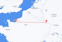 Flights from Saarbrücken, Germany to Deauville, France
