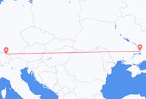 Flights from Zaporizhia, Ukraine to Thal, Switzerland