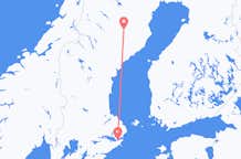 Flug frá Stokkhólmi, Svíþjóð til Lycksele, Svíþjóð