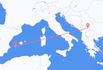 Flyrejser fra Pristina til Ibiza