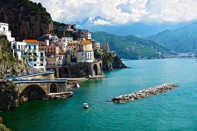 Excursión de día completo - Costa de Amalfi con ruinas de Ravello y Pompeya - desde Nápoles