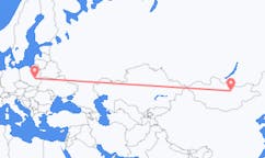 Flyreiser fra Ulan Bator, til Radom