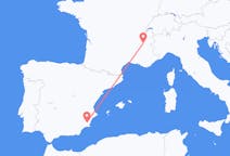 Flyreiser fra Grenoble, Frankrike til Murcia, Spania