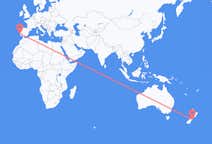 Flyg från Christchurch, Nya Zeeland till Lissabon, Portugal