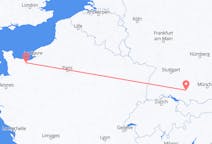 Loty z Caen, Francja do Memmingen, Niemcy