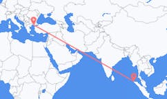Flyreiser fra Banda Aceh, Indonesia til Alexandroupolis, Hellas