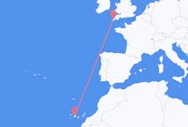 Flights from Tenerife, Spain to Newquay, the United Kingdom
